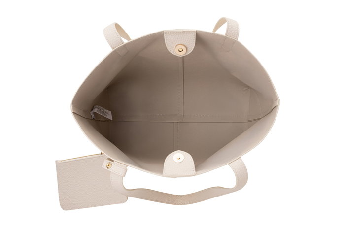 Lucky Bees Bolso Tote Crema